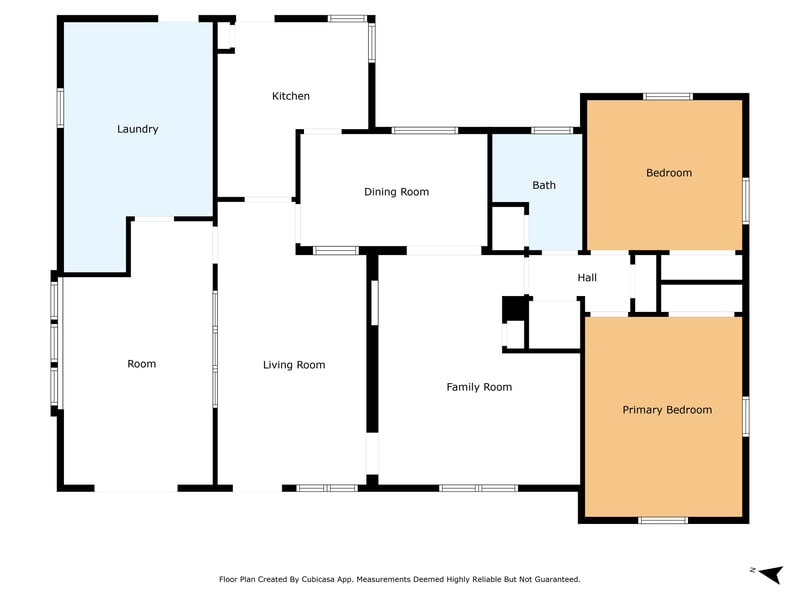 Floorplan at 6191 Mercer Cir E, Jacksonville, FL 32217
