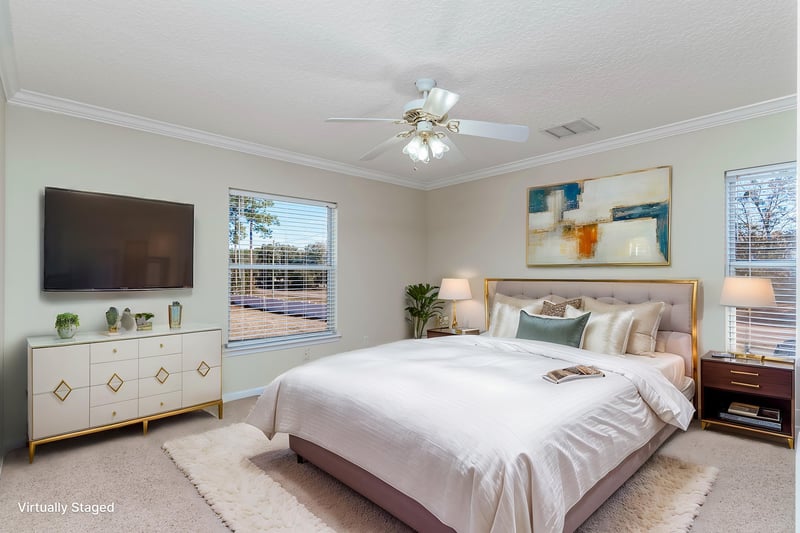 Upstairs-Bedroom - Bedroom - Luxury - 3 at 1700 Southcreek Dr, Jacksonville, FL 32259