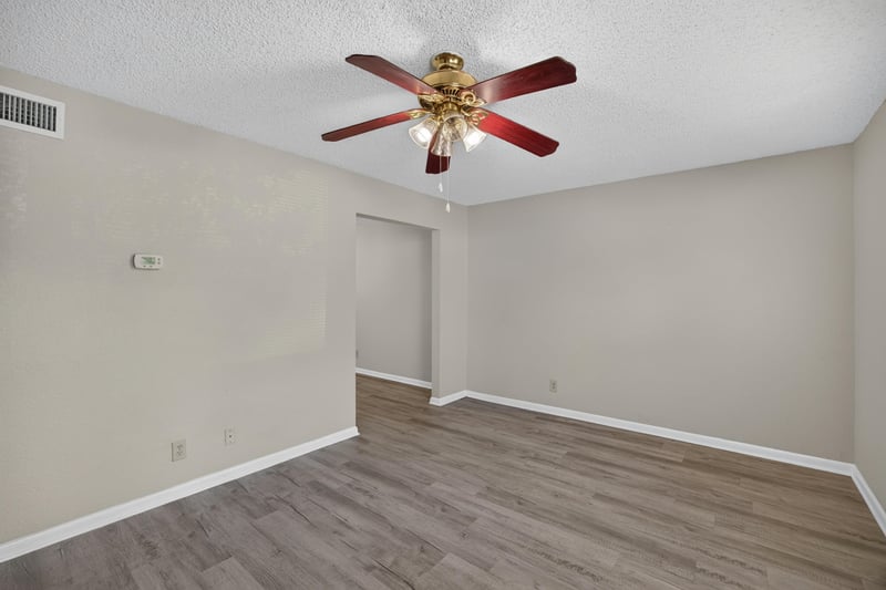Room with ceiling fan and neutral paint at 2658 Trollie Ln apt 1, Jacksonville, FL 32211