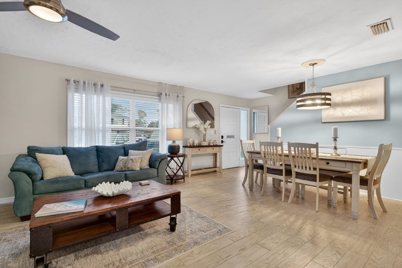 Living Room A3 - Brighter - Softer Color at 695 A1A N unit 38, Ponte Vedra Beach, FL 32082