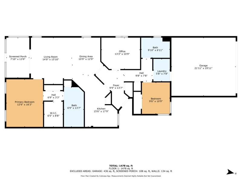 Floor plan 1 of 11736 Surfbird Cir, Jacksonville, FL 32256