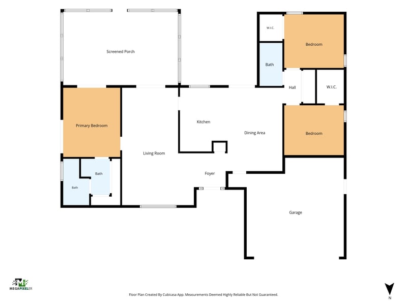 Floor plan 1 drawn by Megapixeler, Deltona Blvd, St. Augustine