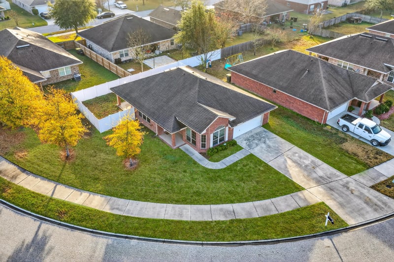 Aerial at 2185 Cherokee Cove Trail, Jacksonville, FL 32221