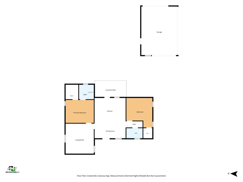 Floor plan 1 drawn by Megapixeler, Hammond Blvd, Jacksonville