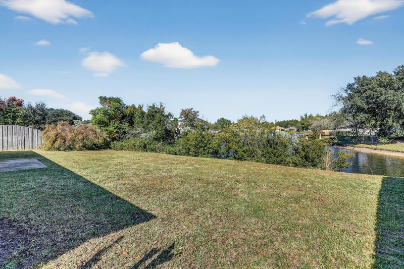 Backyard at 9205 Redtail Dr, Jacksonville, FL 32222