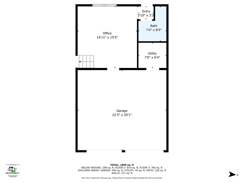 Floor plan 1 of 3346 Royal Palm Dr, Jacksonville, FL 32250
