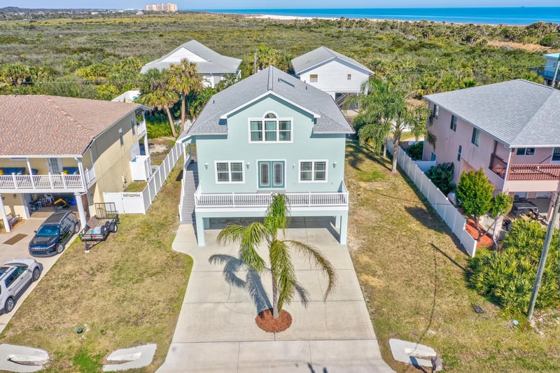 Drone Photos at 41 Ocean St, Palm Coast, FL 32137