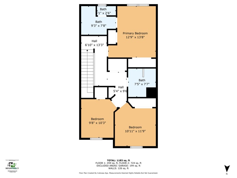 Floor plan 3 of 5260 Collins Rd unit 907, Jacksonville, FL 32244