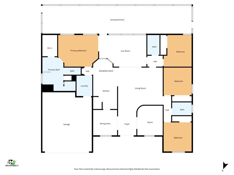 Floor plan 1 of 11 Elder Dr, Palm Coast, FL 32164