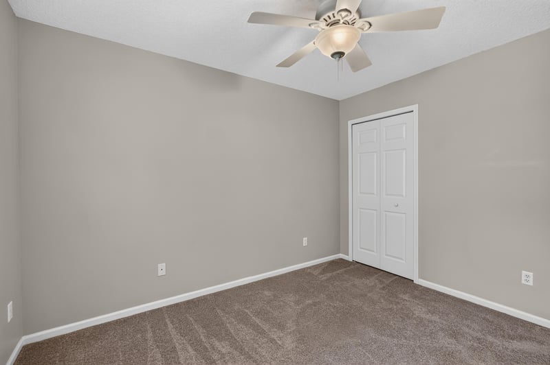 Empty bedroom with carpet at 1955 GUARDED Way, Fleming Island, FL 32003