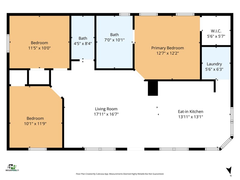 Floorplan at 5117 Huntington Ct, Middleburg, FL 32068