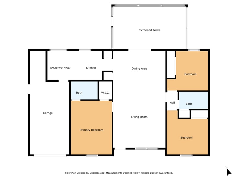 Floorplan at 2705 Pinewood Blvd N, Middleburg, FL 32068