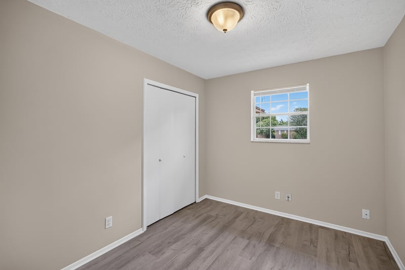 Empty room with window and closet door at 1083 Stokes St, Jacksonville, FL