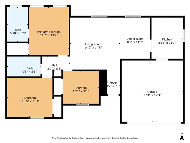 Floor plan 1 of 7987 Winterwood Ln, Jacksonville, FL 32210