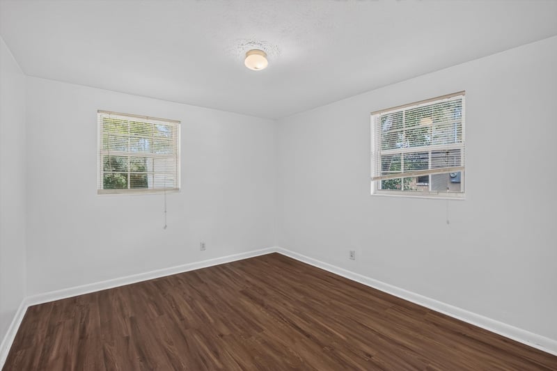 Empty room with windows at 5812 Tampico Rd, Jacksonville, FL 32244