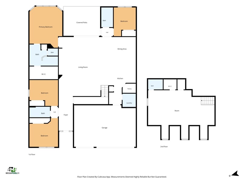 Floor plan 4 drawn by Megapixeler, Lumen Ct, St. Augustine