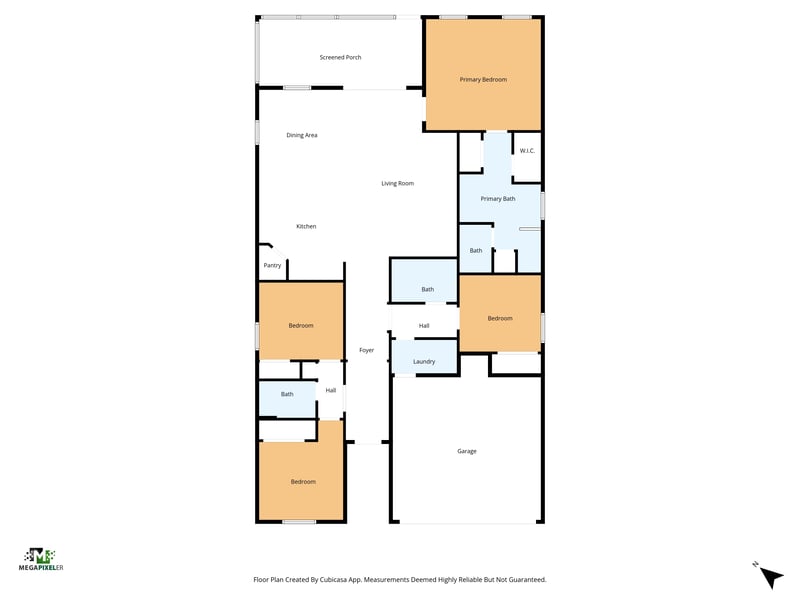 Floor plan 1 of 11479 Red Koi Dr, Jacksonville, FL 32226