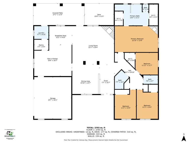 Floorplan at 7349 W Smooth Bore Ave, Glen St. Mary, FL 32040