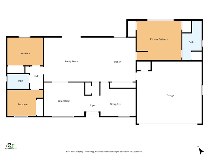 Floor plan 1 of 6894 Ridge St, Keystone Heights, FL 32656