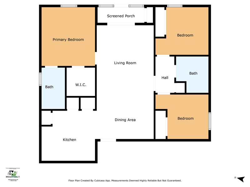 Floorplan at 3641 Kirkpatrick Cir, Jacksonville, FL 32210