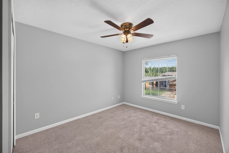 Empty bedroom with carpet at 470 Sparrow Branch Cir, Jacksonville, FL 32259