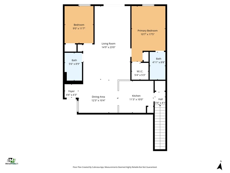 Floor plan 5 of 8188 Cabin Lake Cir #108, Jacksonville, FL 32256