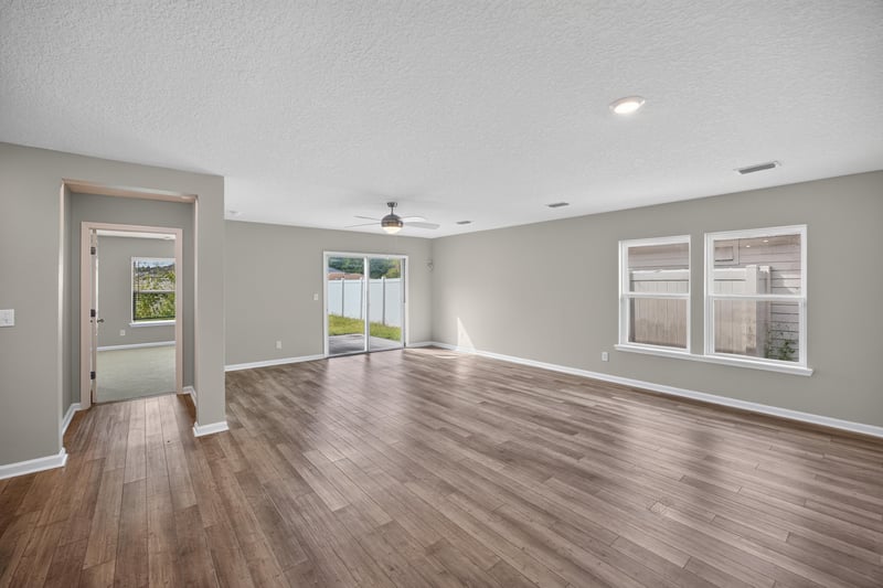 Living Room & Dining Room at 8108 Windmill Way, Jacksonville, FL 32222