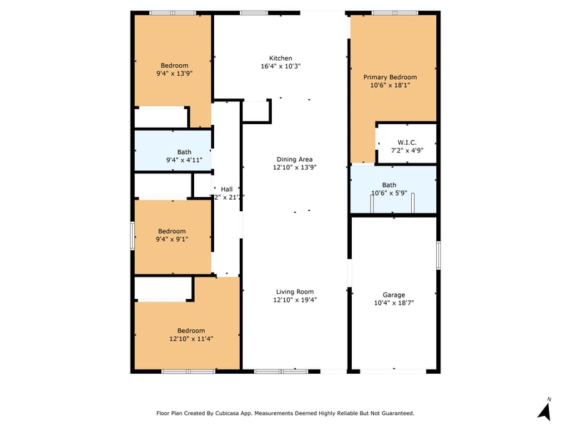 Floor plan 1 of 1524 Center St, Green Cove Springs, FL 32043