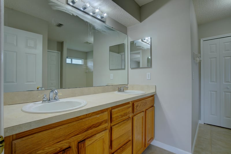 Primary Bathroom at 763 Burlwood Ct, Orange Park, FL 32073