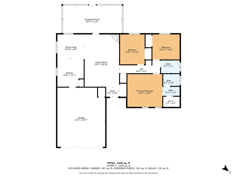 Floor plan 1 of 10164 Arrowhead Dr, Jacksonville, FL 32257