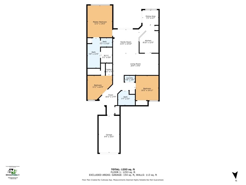 Floor plan 1 of 6634 White Blossom Ct unit 9c, Jacksonville, FL 32258