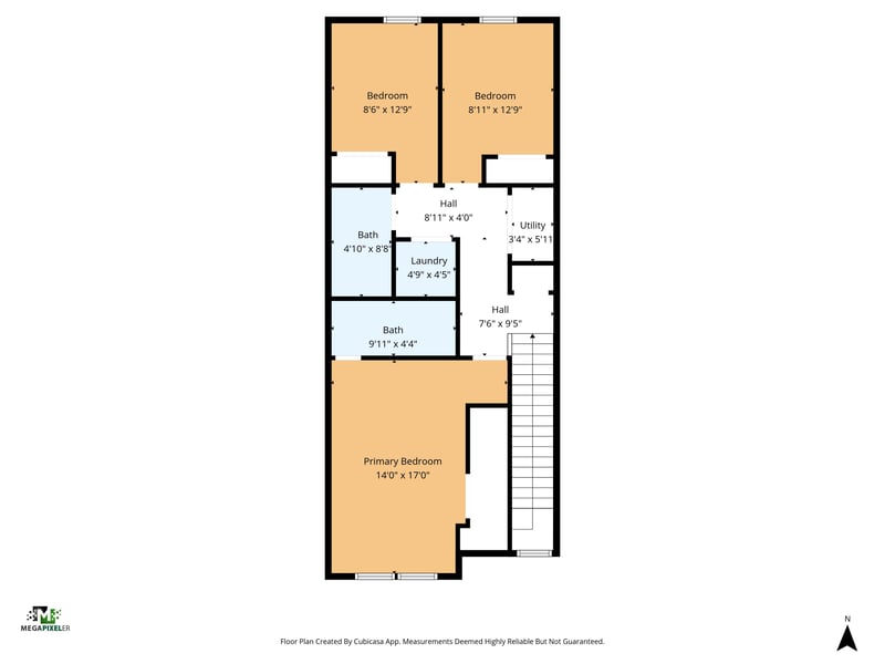 Floor plan 5 of 1460 Jeremiah St, Middleburg, FL 32068