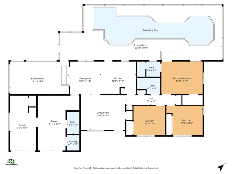 Floorplan at 317 Frog Hollow Rd, Orange Park, FL 32073