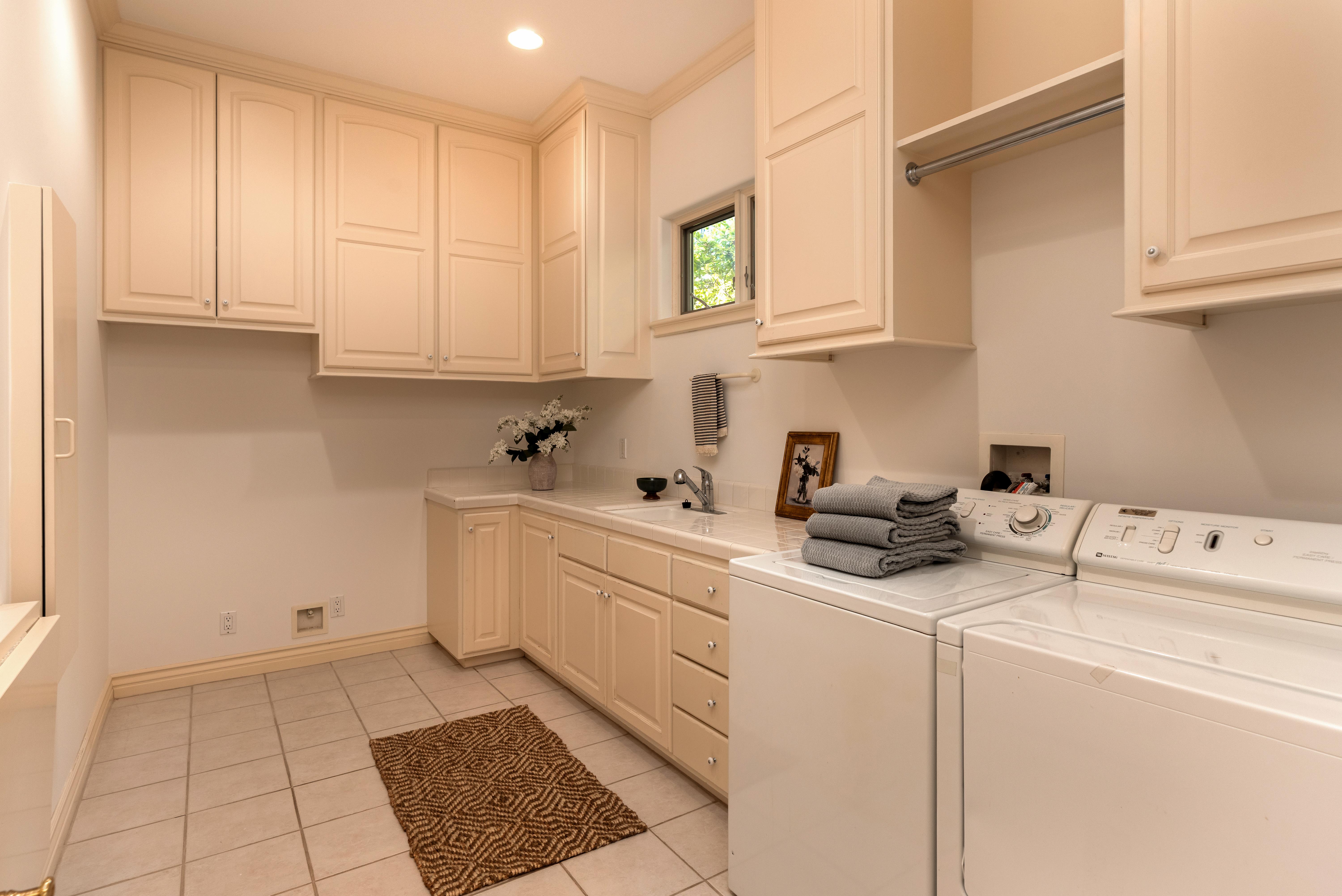Professional real estate photography of primary suite and ocean-view terrace at 450 El Cielito Rd, Santa Barbara — Matterport virtual tour and still photography package for a distinguished Santa Barbara Riviera estate above Hope Ranch. Our team captured still photography, aerial drone photography, twilight photography, a Matterport virtual tour, a 2D floor plan, and a custom property website from afternoon through twilight.