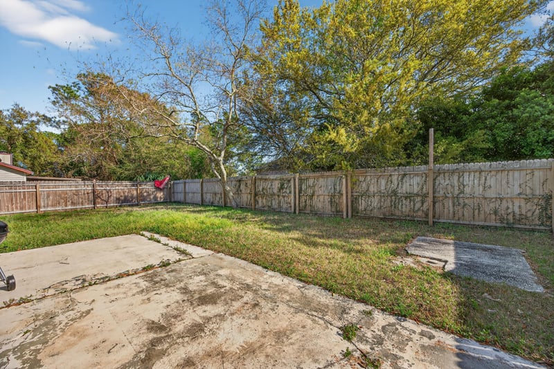 Backyard at 13142 Annandale Dr S, Jacksonville, FL 32225