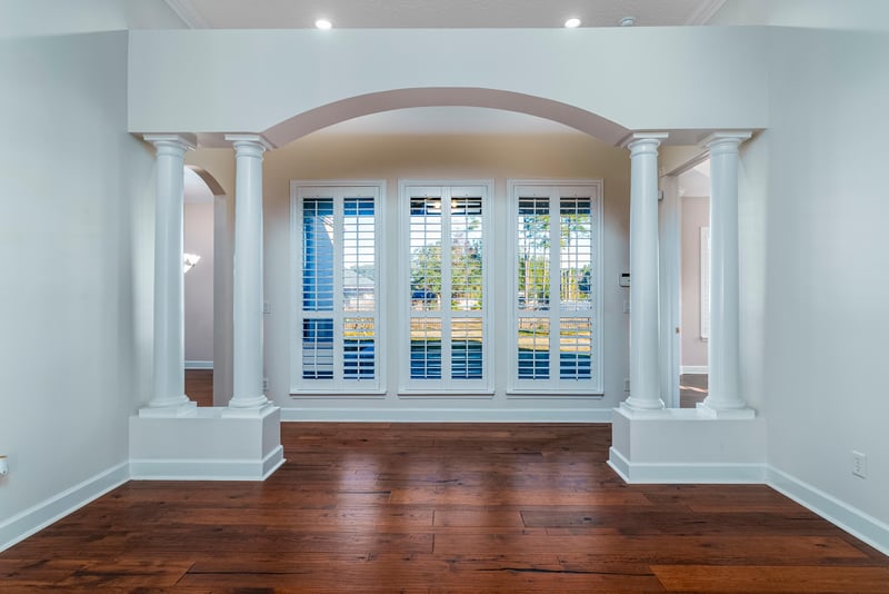 Family Room Single Point Perspective at 1700 Southcreek Dr, Jacksonville, FL 32259