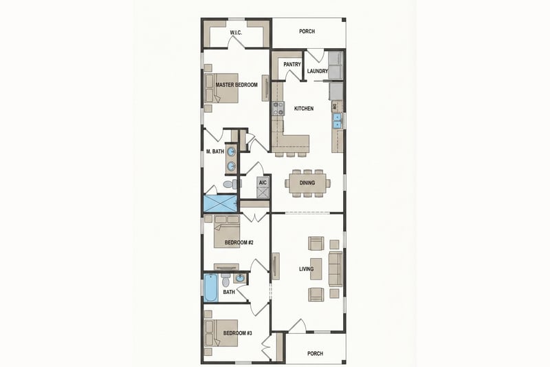 Floor plan 1 of Nelsons Point, Keystone Heights, FL 32656