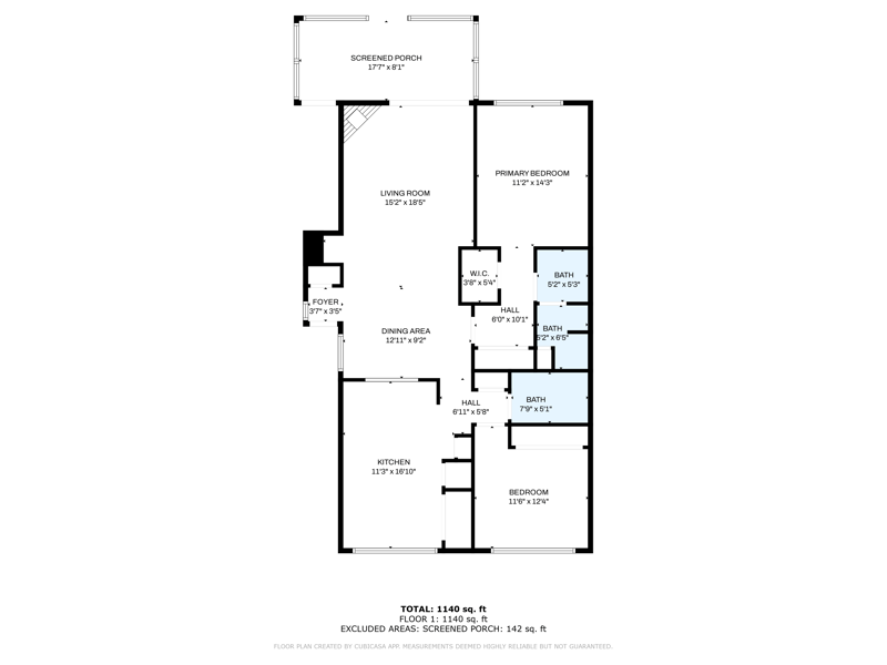 Floor plan 1 of 9360 Craven Rd unit 301, Jacksonville, FL 32257