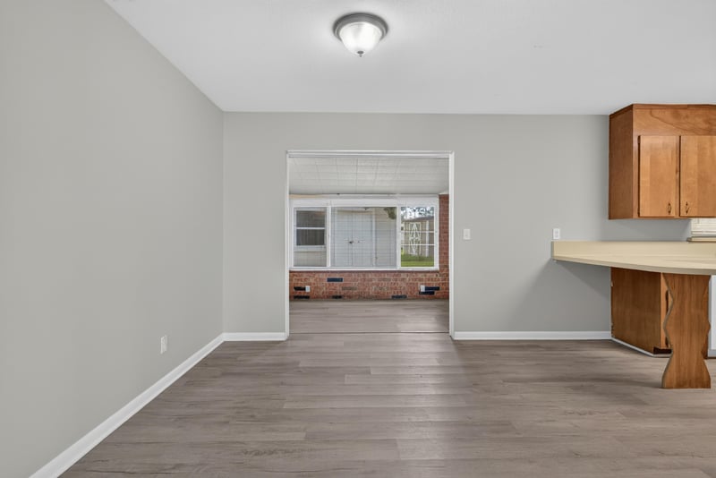 Open kitchen and living area at 5503 Boeing Dr, Jacksonville, FL 32207