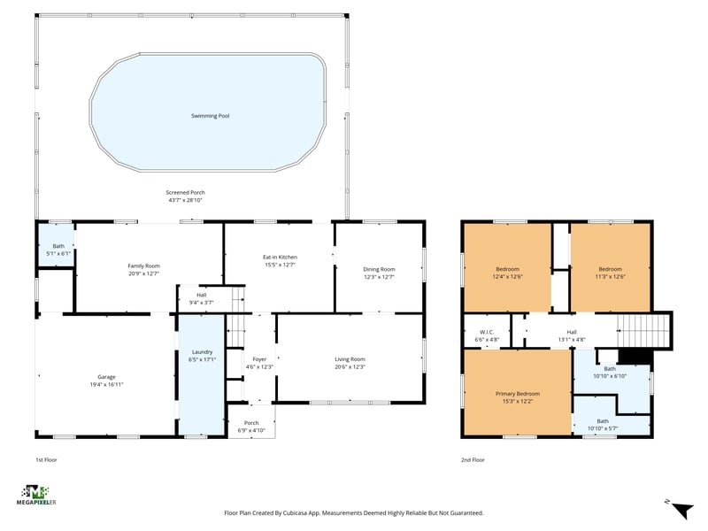 Floorplan at 3905 Meek Dr, Jacksonville, FL 32277