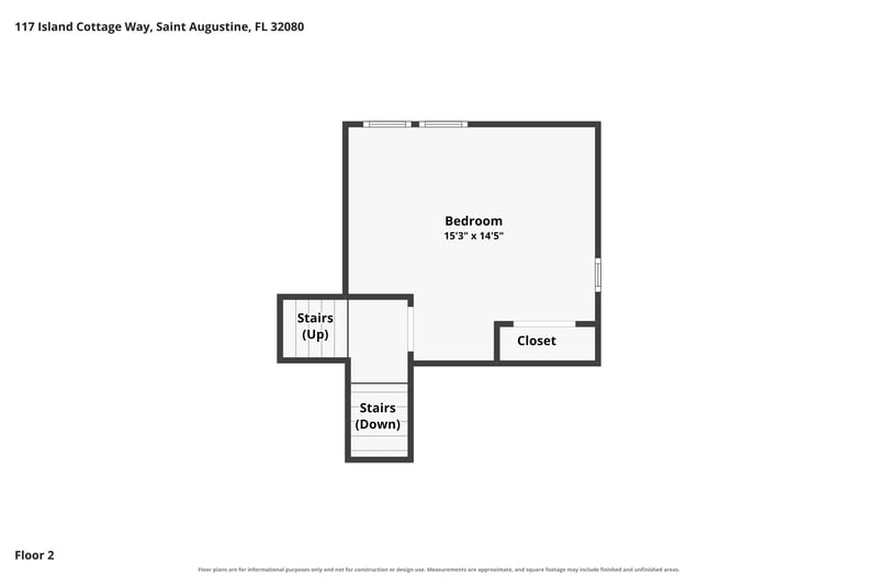 Floor plan 2 drawn by Megapixeler, Island Cottage Way, St. Augustine