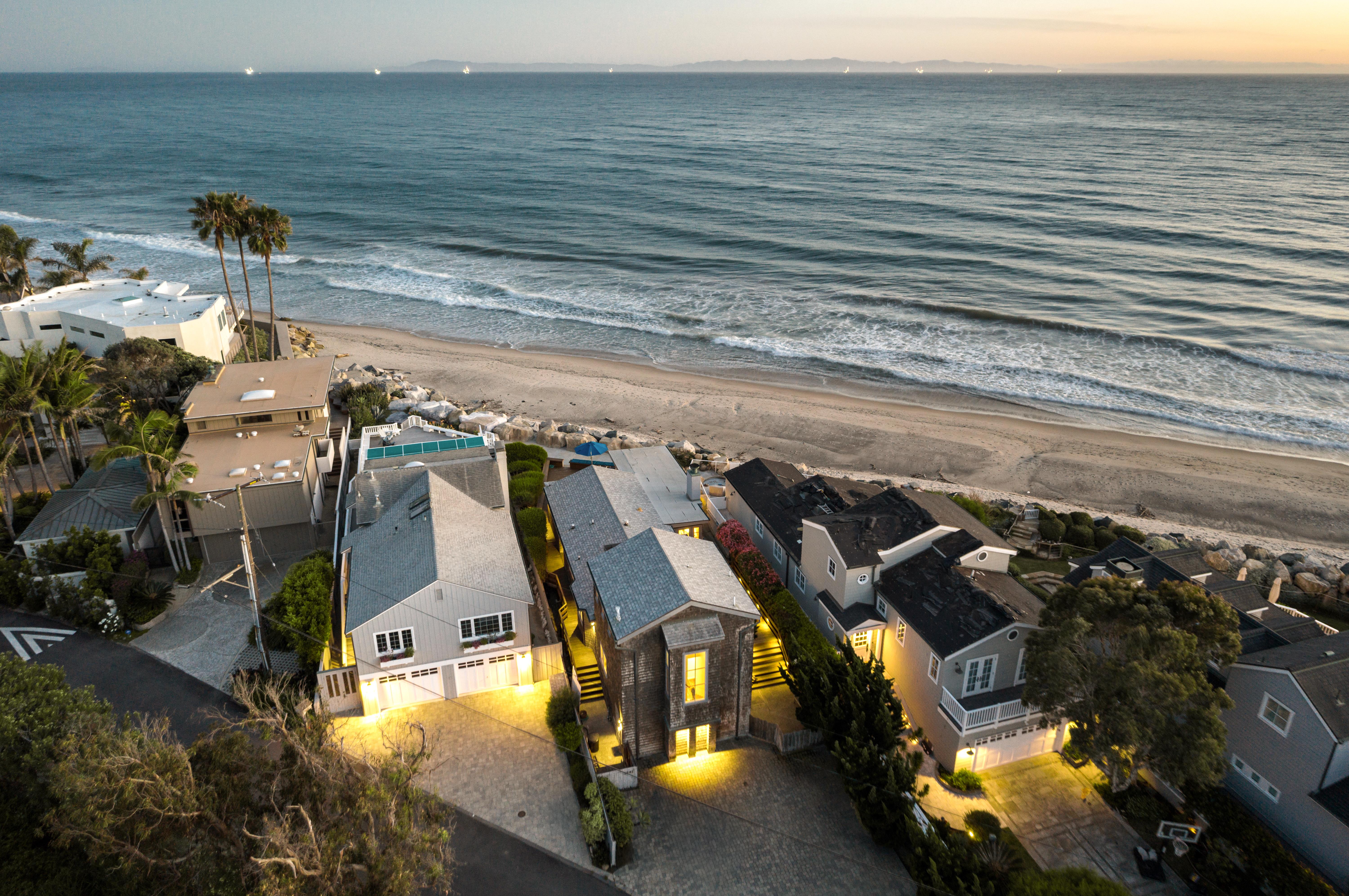 Professional real estate photography of beachfront estate at 3581 Padaro Ln, Carpinteria CA — luxury coastal property along the Pacific by VirTour Media
