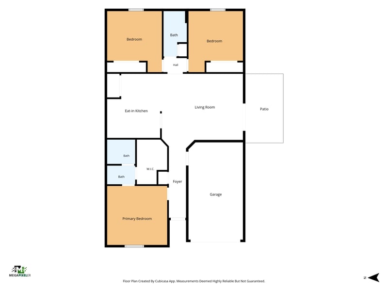 Floor plan 1 drawn by Megapixeler, Wavering Ln, Middleburg