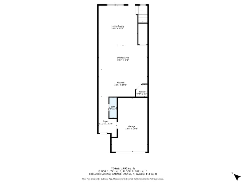 Floor plan 1 of 11233 Minnetta Ct, Jacksonville, FL 32256