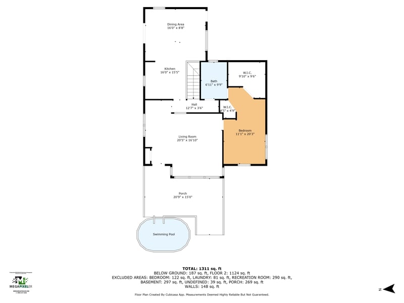 Floor plan 4 of 3141 Water St, Jacksonville, FL 32208