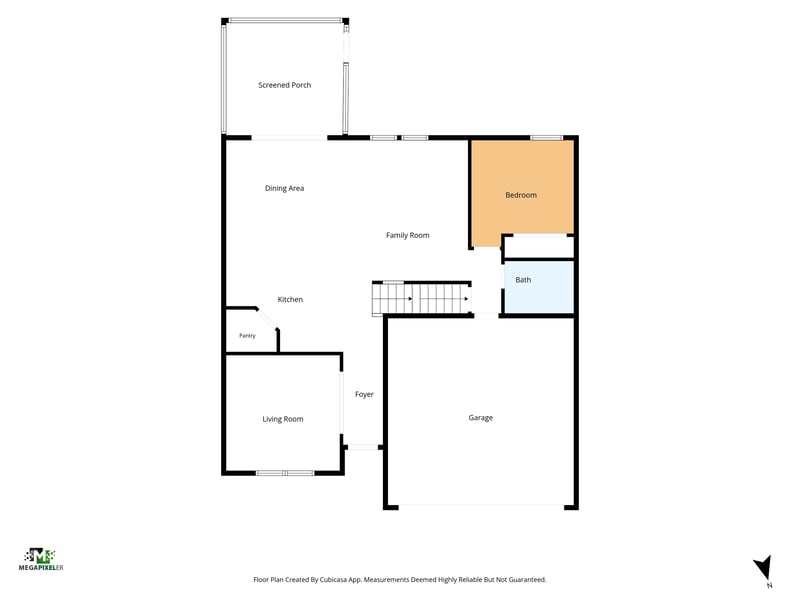 Floor plan 2 drawn by Megapixeler, Frst Glen Ln, Yulee