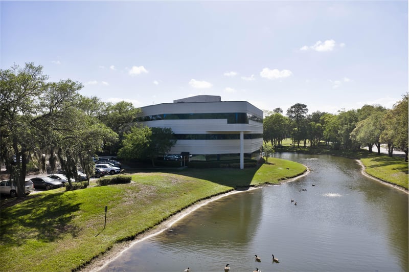 Aerial Opposite Side Far at 6675 Corporate Center Pkwy, Jacksonville, FL 32216