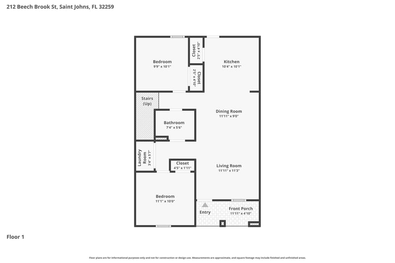 Floor plan 7 of 212 Beech Brook St, Fruit Cove, FL 32259