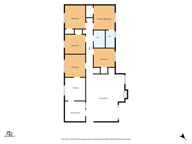 Floor plan 1 of 3842 Winton Dr, Jacksonville, FL 32208