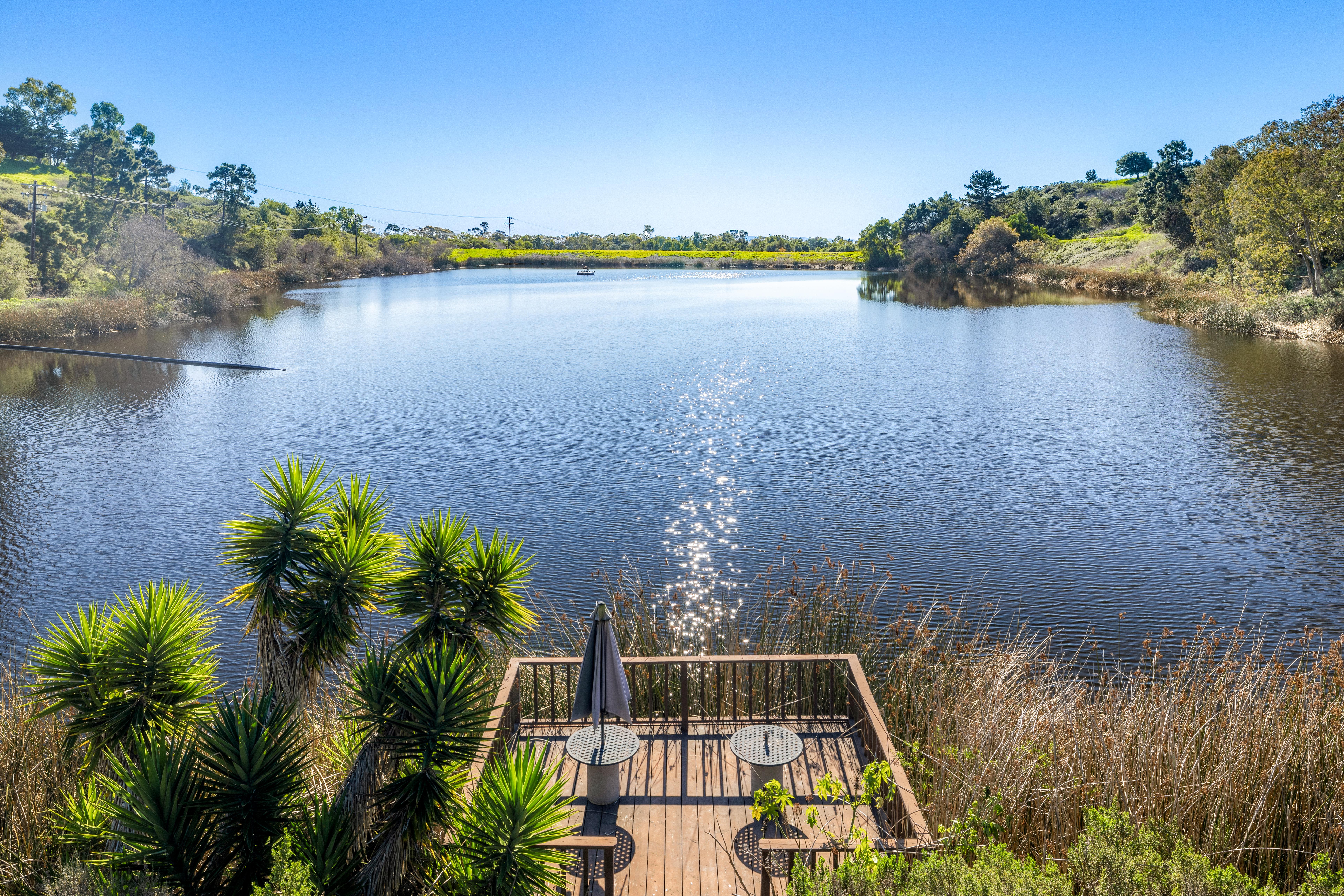 Professional real estate photography twilight exterior at Naples Access Rd, Goleta — luxury property photography near the American Riviera by VirTour Media